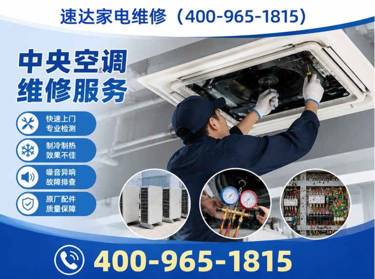 南平中央空调维修展示图